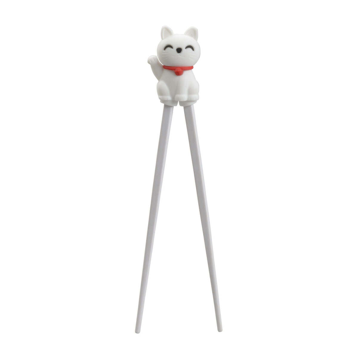 Spisepinner barn, "Lucky Cat" 22cm Hvit - Tokyo design studio