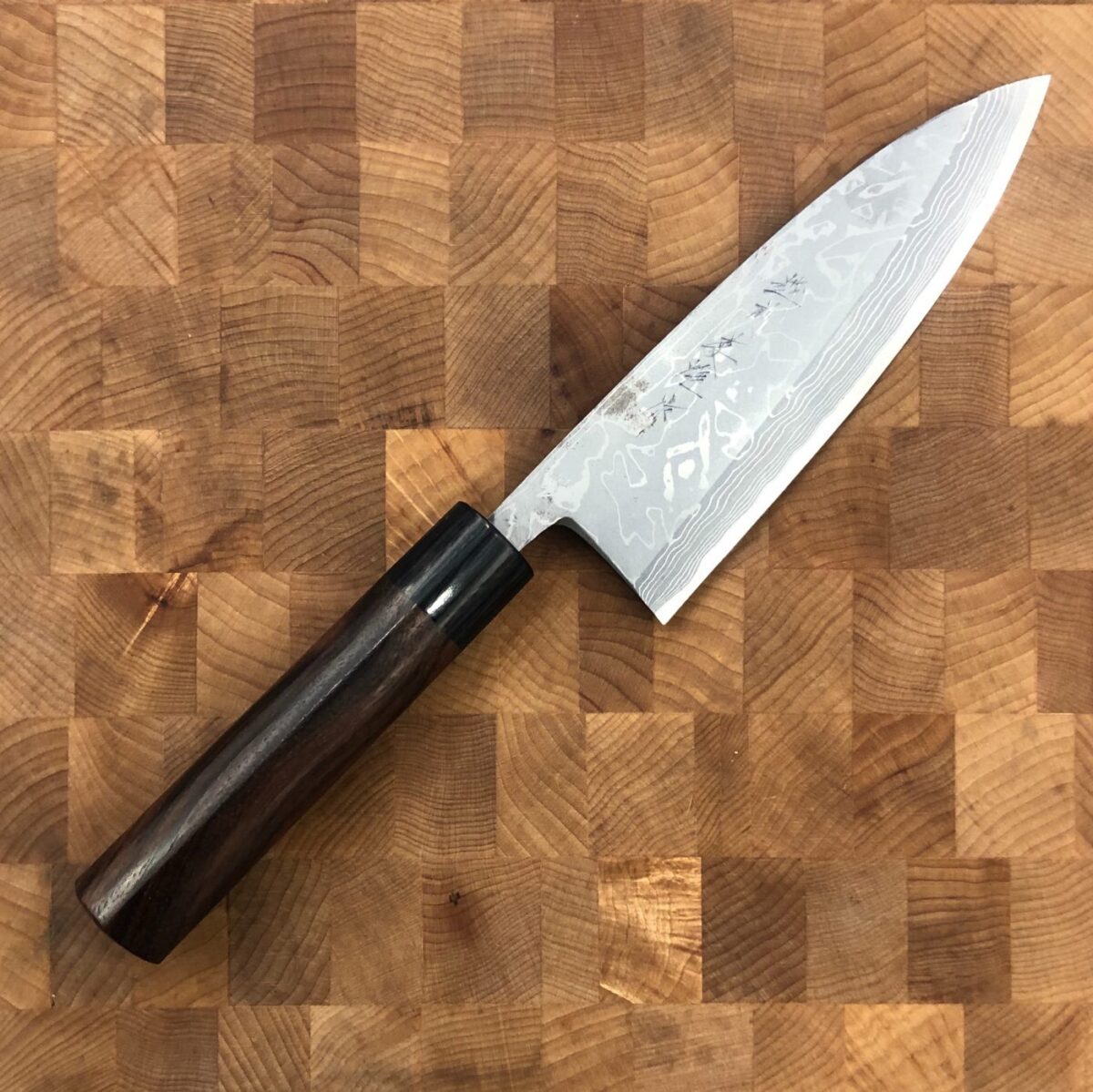 16,5cm Deba m/damask Shiroami - HIDEO KITAOKA