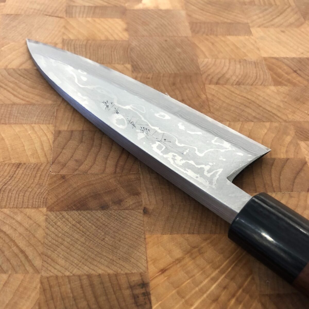 16,5cm Deba m/damask Shiroami - HIDEO KITAOKA