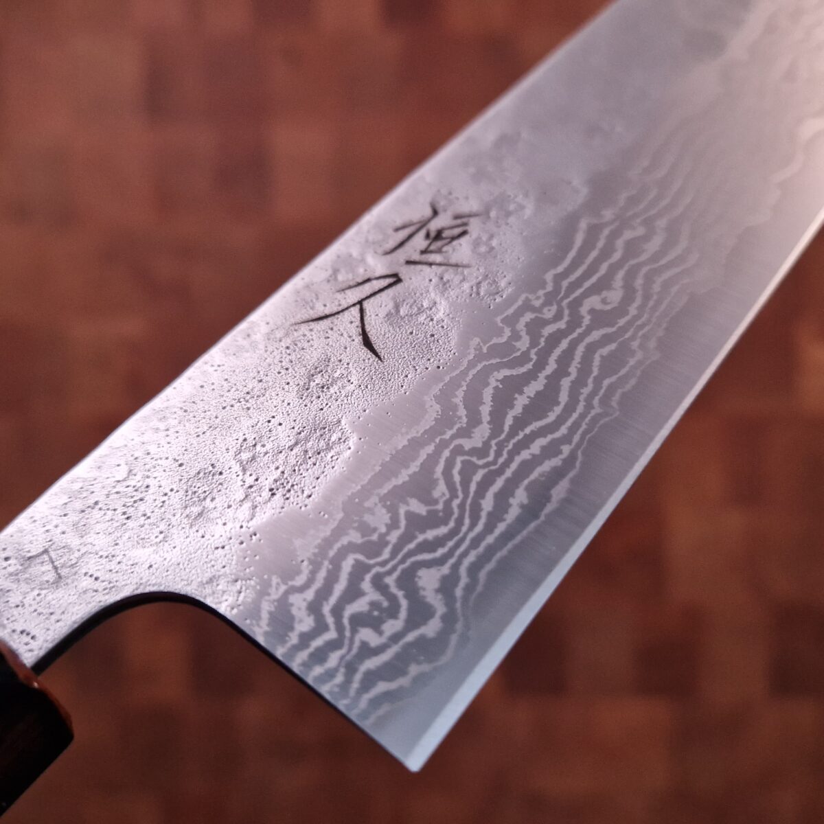 21cm Kiritsuke, Tushime/Damask,  440C - HARUYUKI